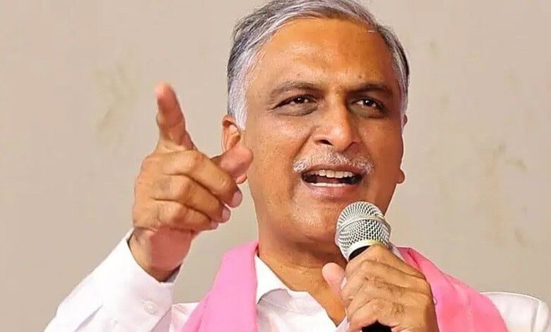 Siddipet MLA T Harish Rao accuses Congress government of imposing a ban on urea sales in Telangana.