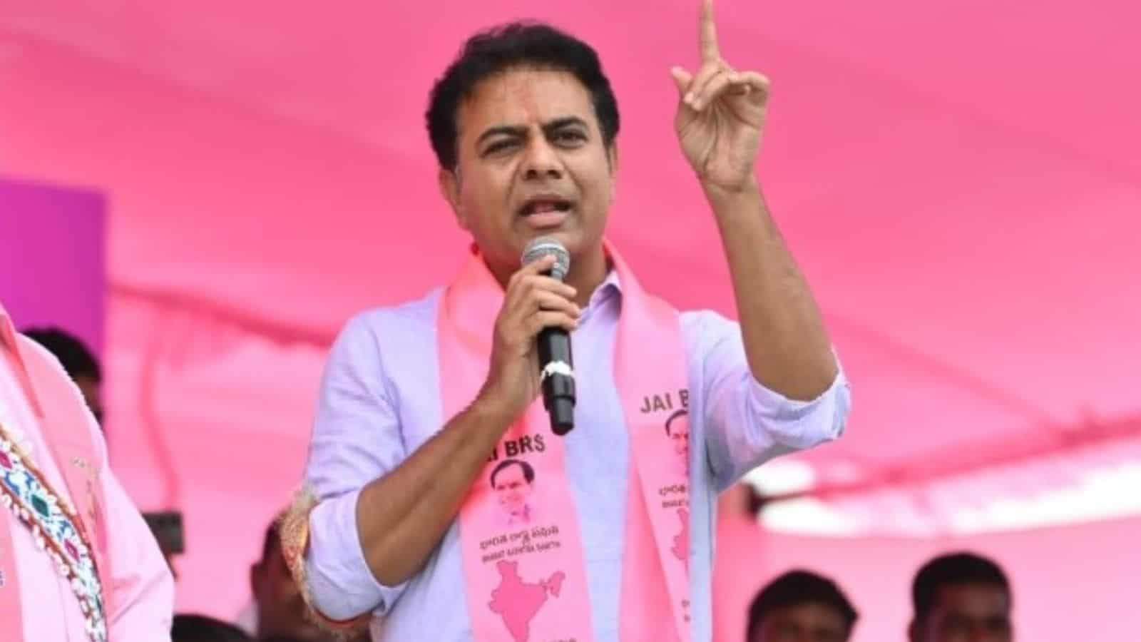 KTR demands the sacking of Union Minister of State for Home Affairs Bandi Sanjay's son in connection with POCSO case filed against his son Bandi Sai Bhageerath.