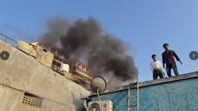 Major fire at Masabtank