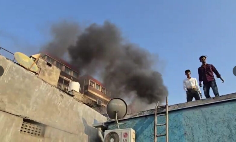 Major fire at Masabtank