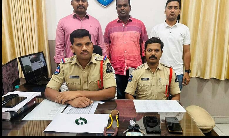 Four men involved in shop attacks in Hyderabad detained by police.