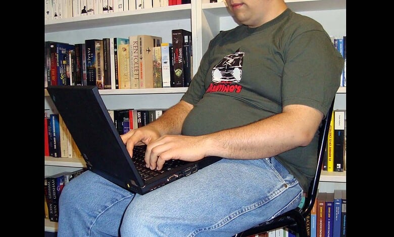 Representational image to depict obesity