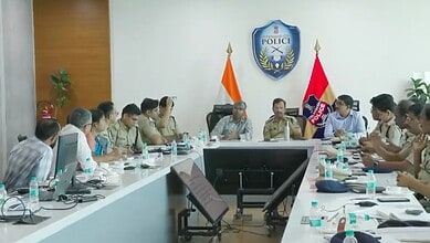Police officials and traffic authorities in a meeting on ORR to address sleep deprivation and reduce acci.