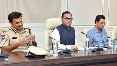 Telangana officials review arrangements ahead of Prime Minister's visit on May 10.