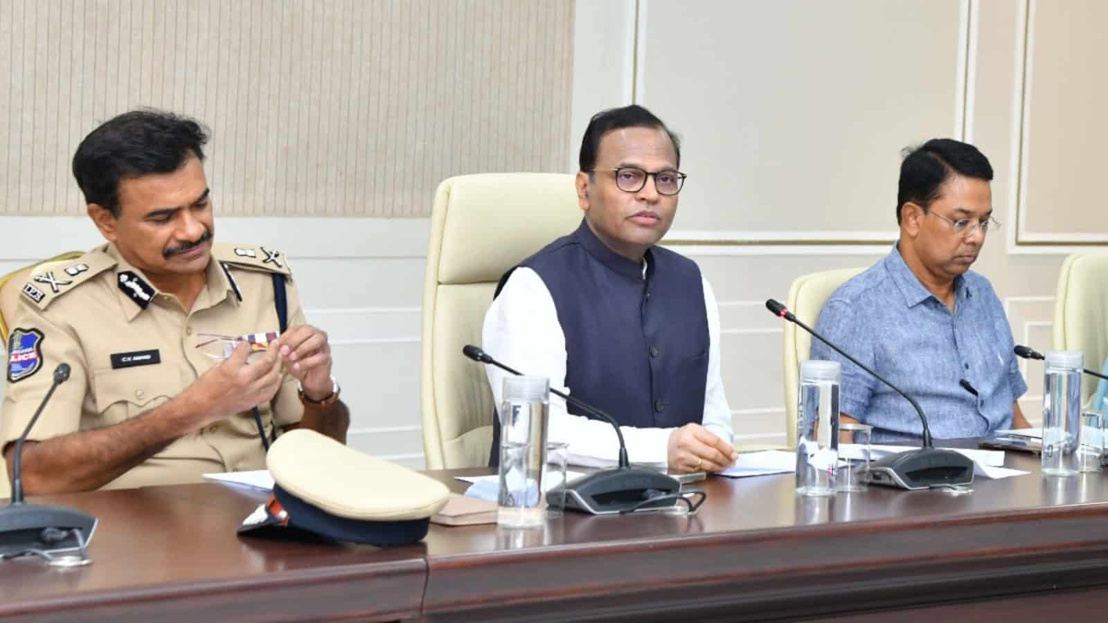 Telangana officials review arrangements ahead of Prime Minister's visit on May 10.