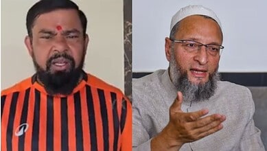 Raja Singh urges Maharashtra CM Devendra Fadnavis to get AIMIM chief Asaduddin Owaisi and former MP Imtiaz Jaleel arrested and probed in connection with the Nashik TCS conversion case.