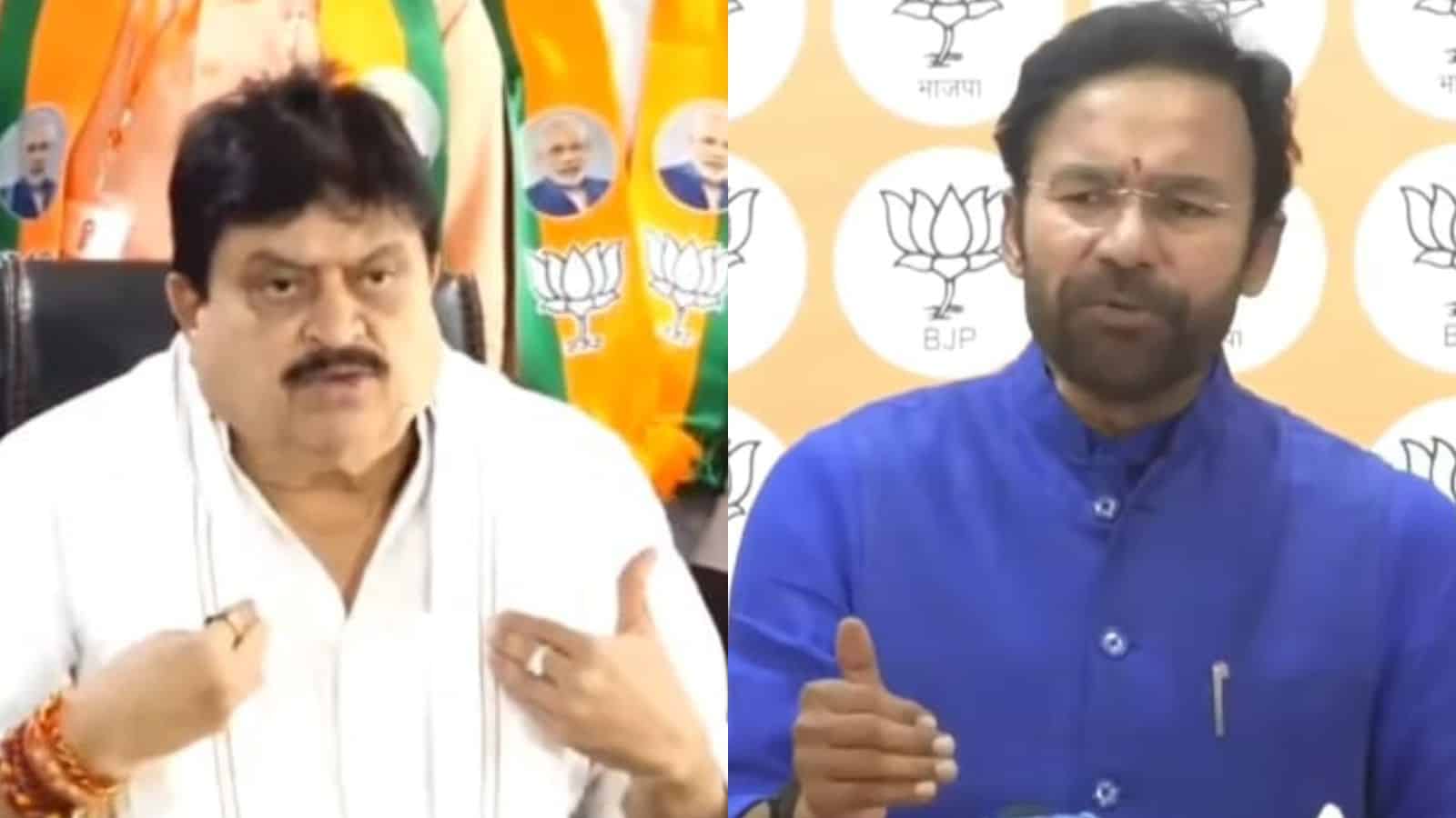 N Ramchander Rao and G Kishan Reddy criticise the state government for blaming the paddy procurement issues on the Centre.