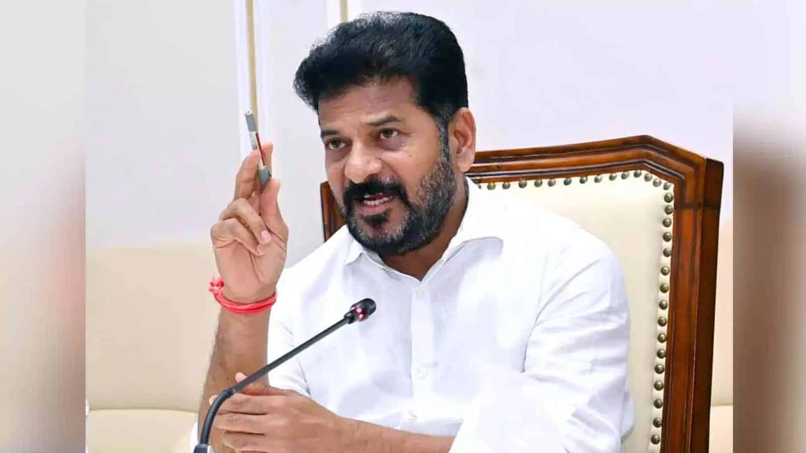 CM Revanth Rerddy in a meeting