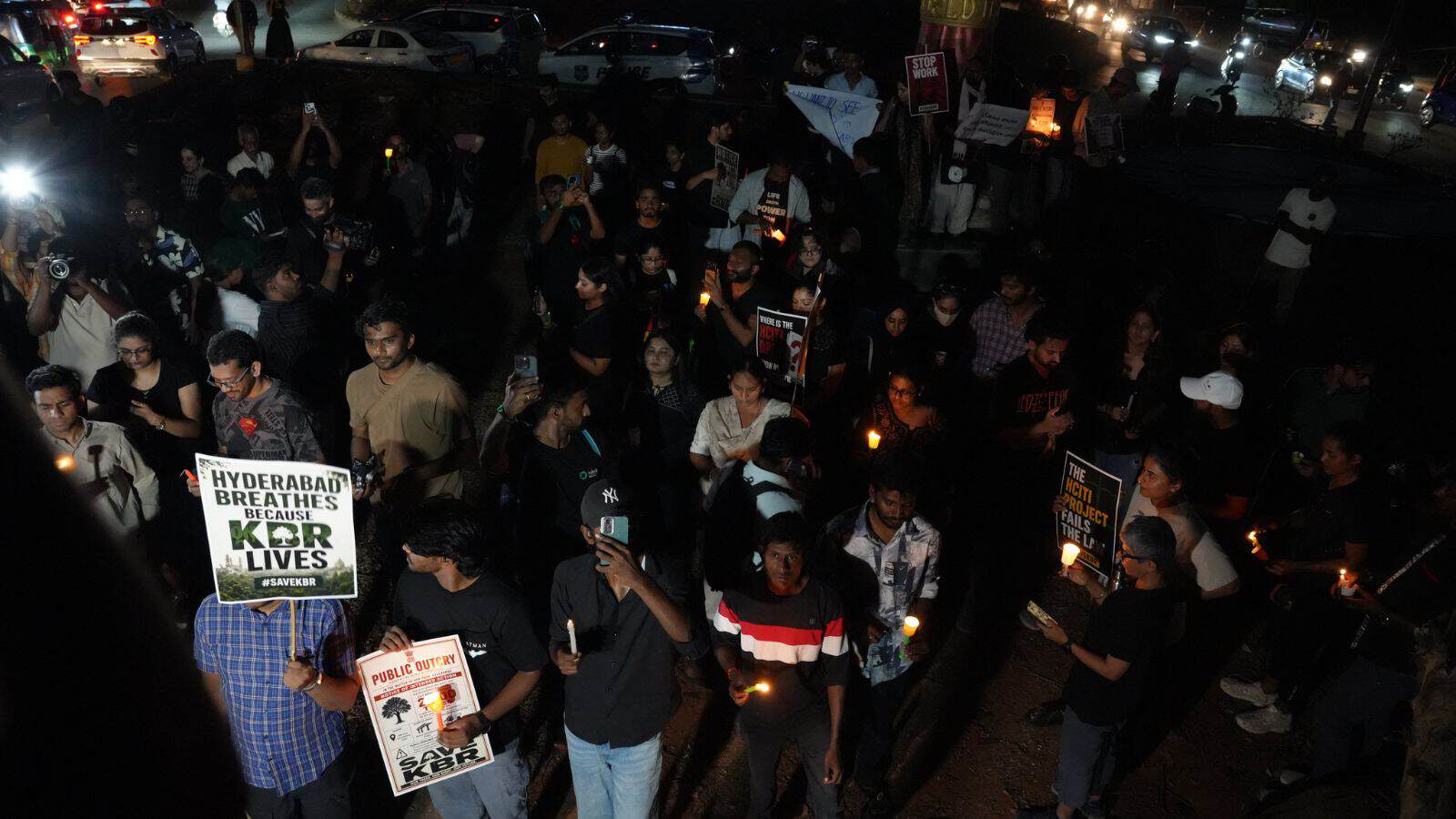 Save KBR: Activists arrested after overnight protest against tree cutting