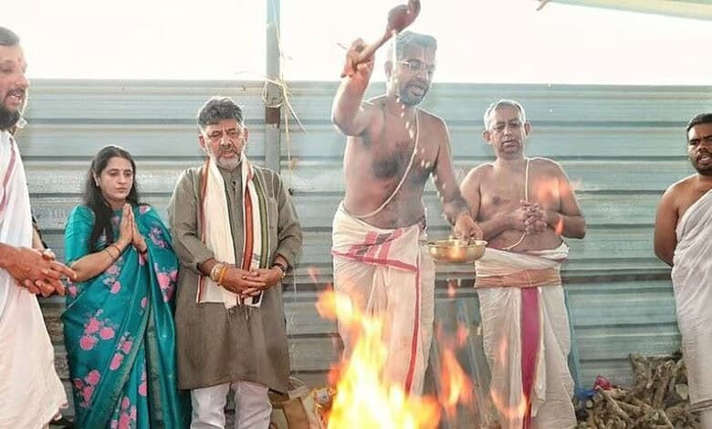 Temple visits by D K Shivakumar fuel fresh buzz over Karnataka CM post