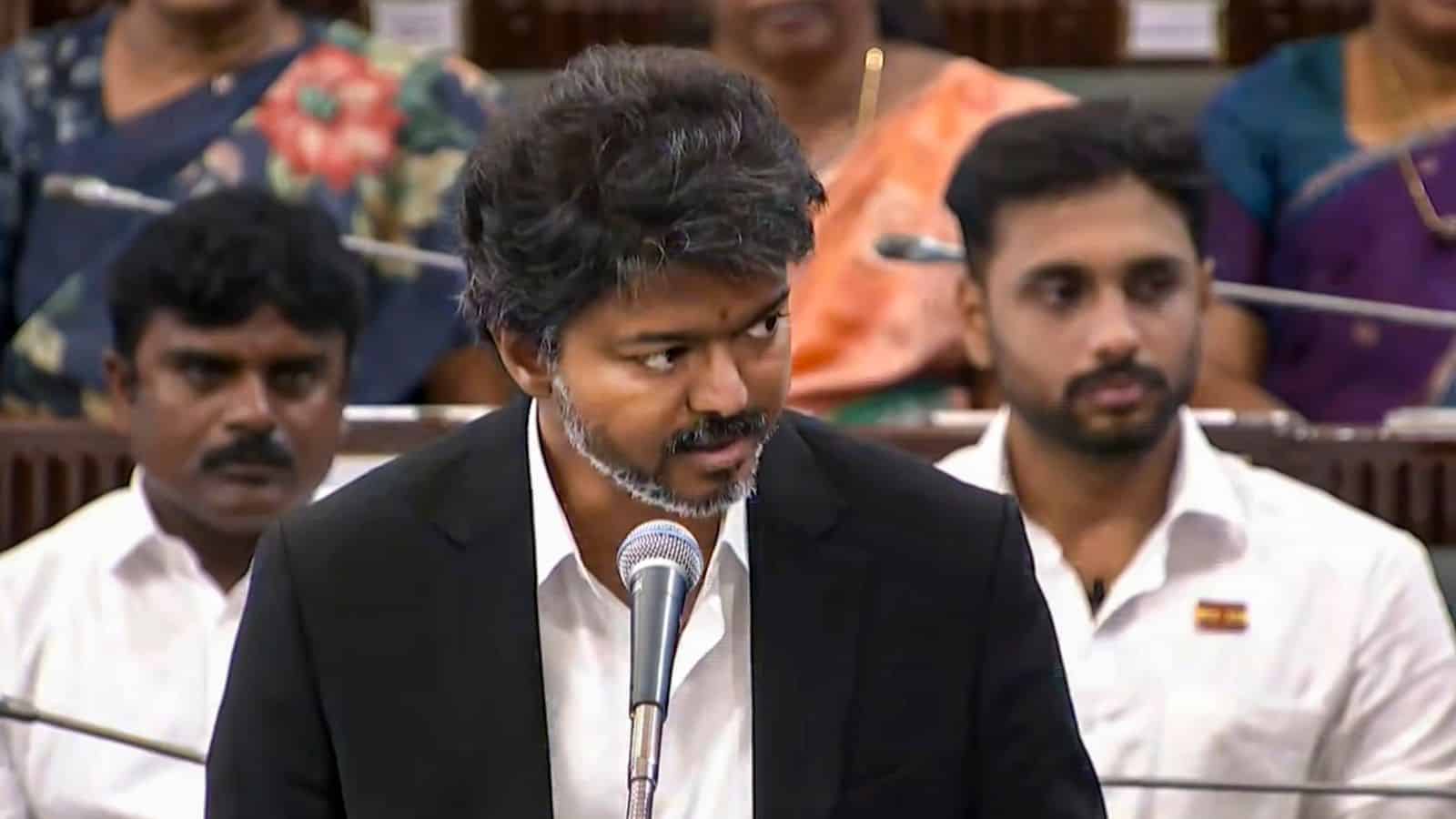 Tamil Nadu Chief Minister Vijay (PTI Photo)