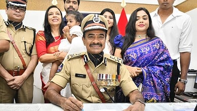 CV Anand takes charge as Telangana DGP