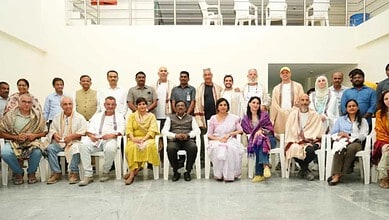 Telangana Labour Minister Vivek Venkataswamy with Israeli delegation