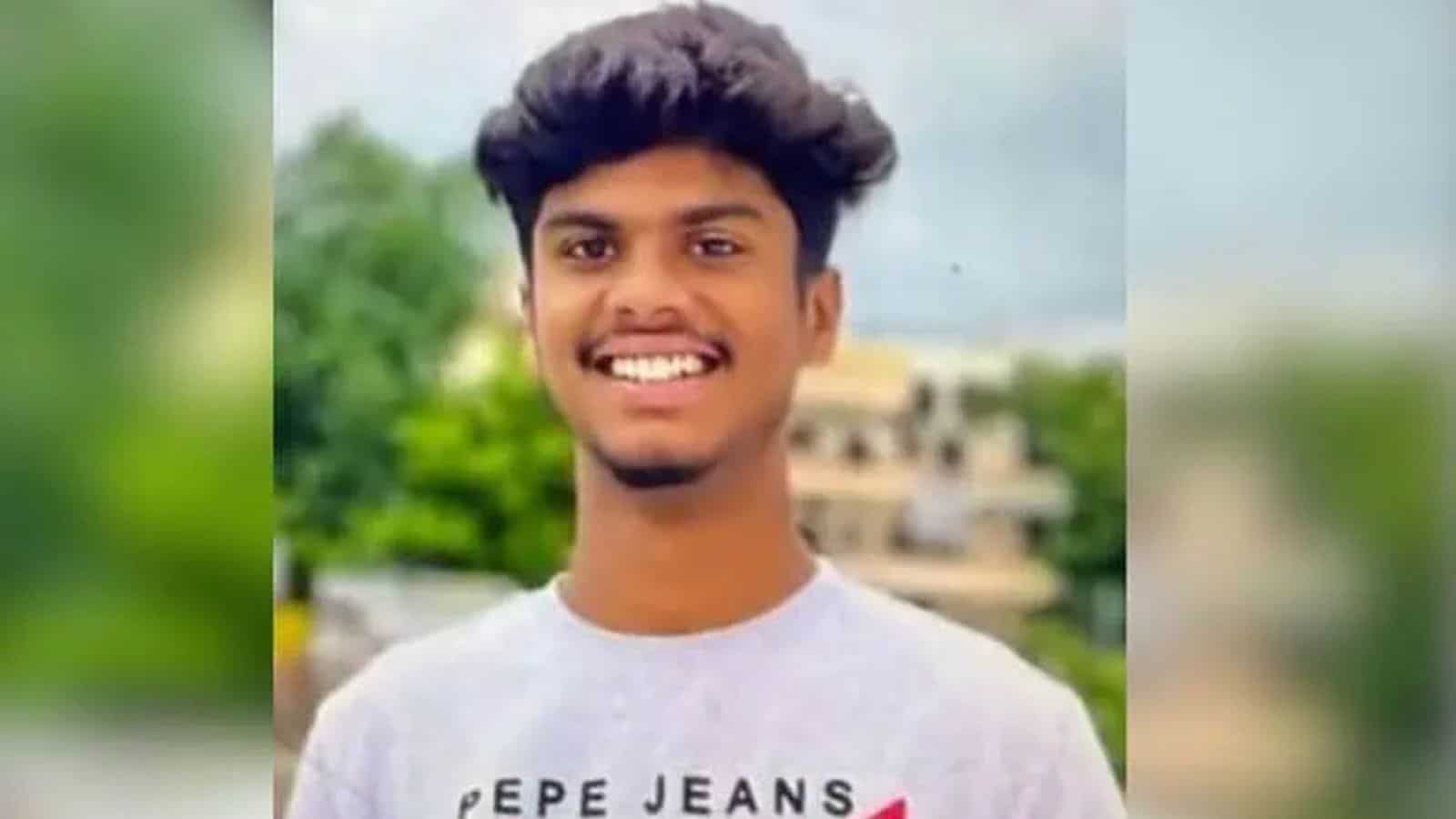 A young man smiling outdoors, related to the Hyderabad engineering student murder case.
