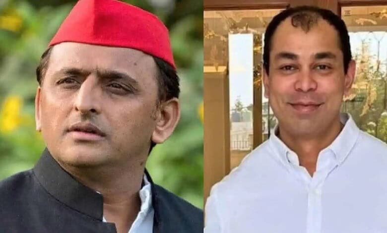 Akhilesh Yadav's stepbrother Prateek Yadav, who recently passed away at age 38, shown in a recent photo.