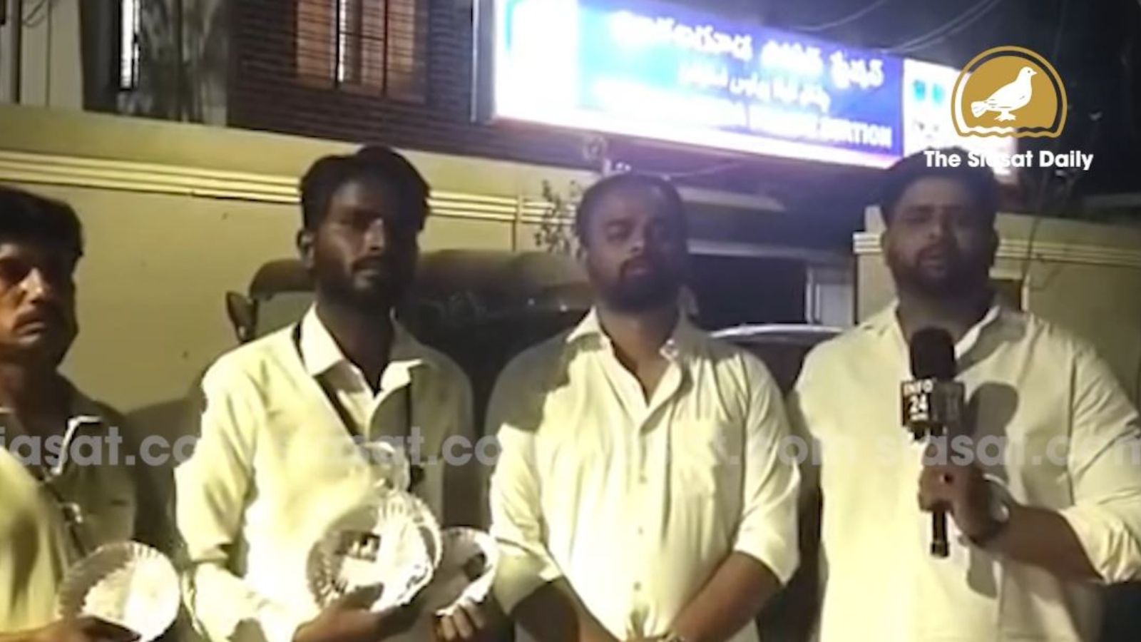 Customers raise a complaint over the use of deities on plates at hotel in Hyderabad