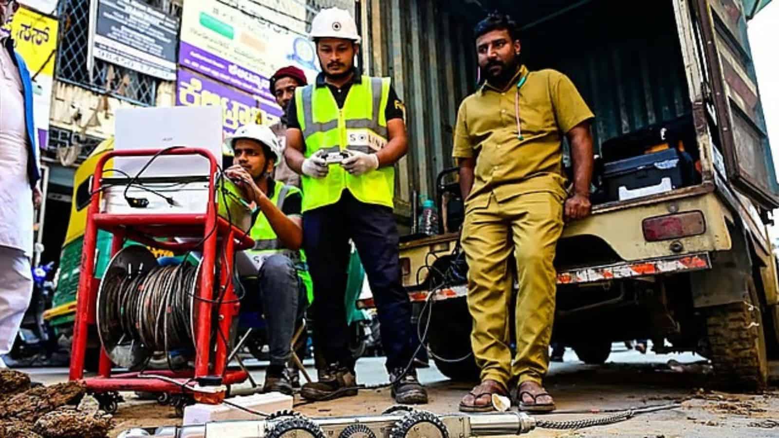 Bengaluru Water Board says robotics helped avoid digging at 399 spots