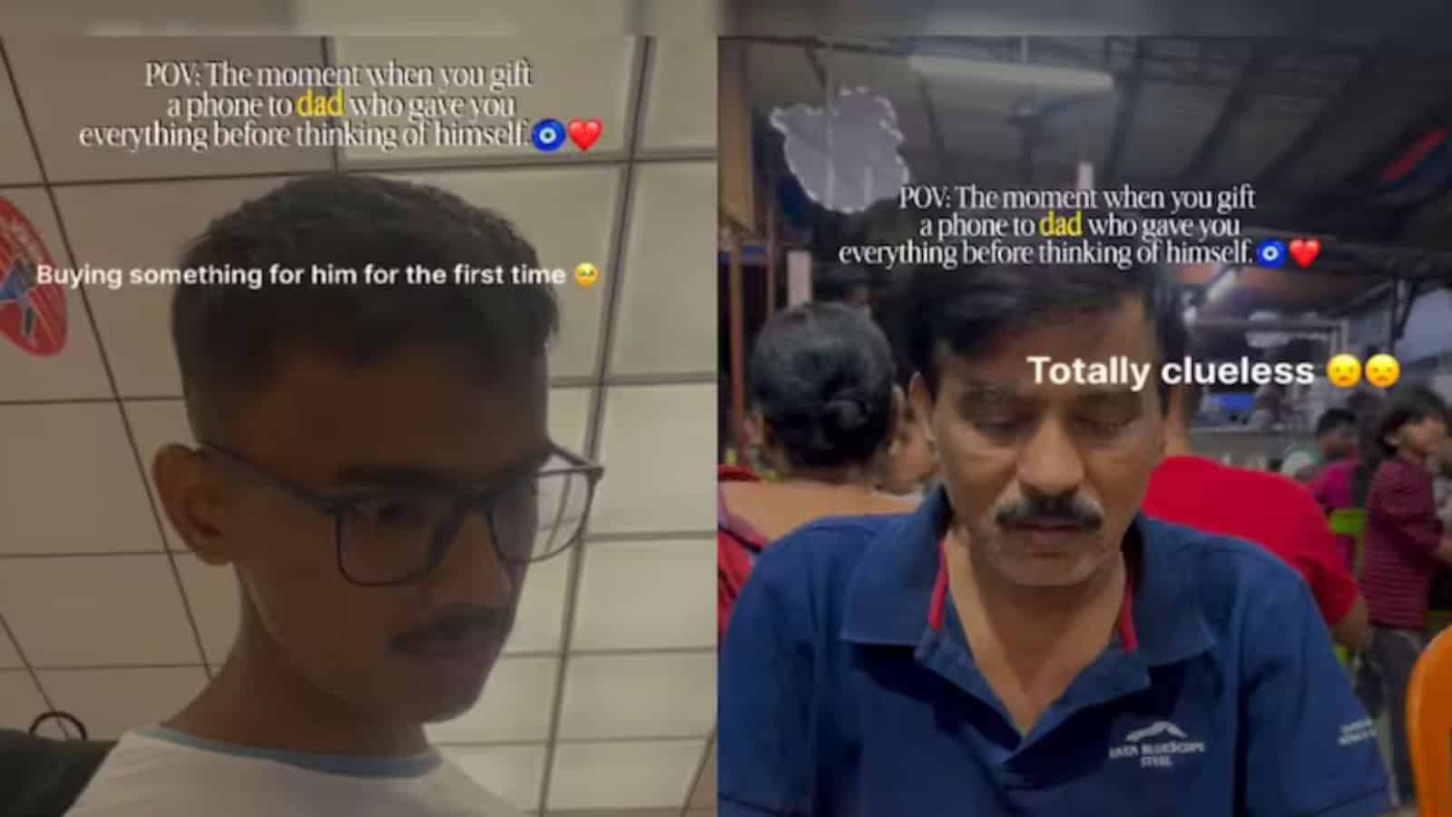 Abhinandan Gaikwad and his father