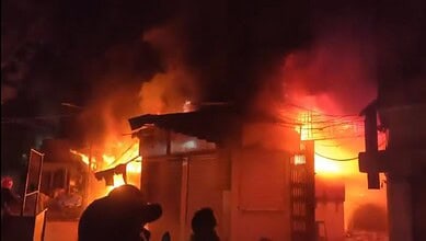 fire at Thane