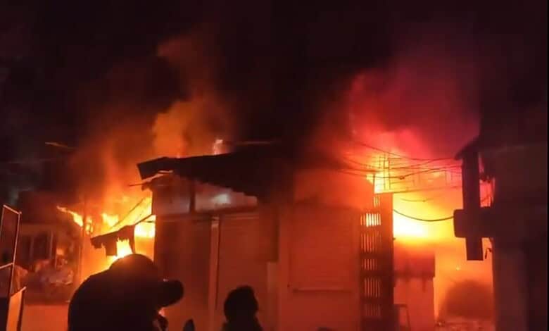 fire at Thane