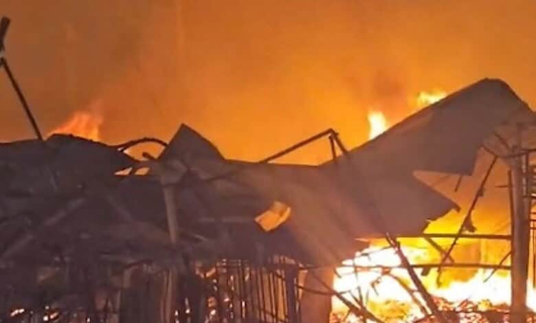 Fire accident in Delhi