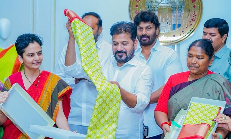 Celebration of a cultural event with people exchanging gifts and traditional attire at The Siasat Daily.