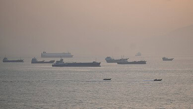 An image of ships used for Representational purposes