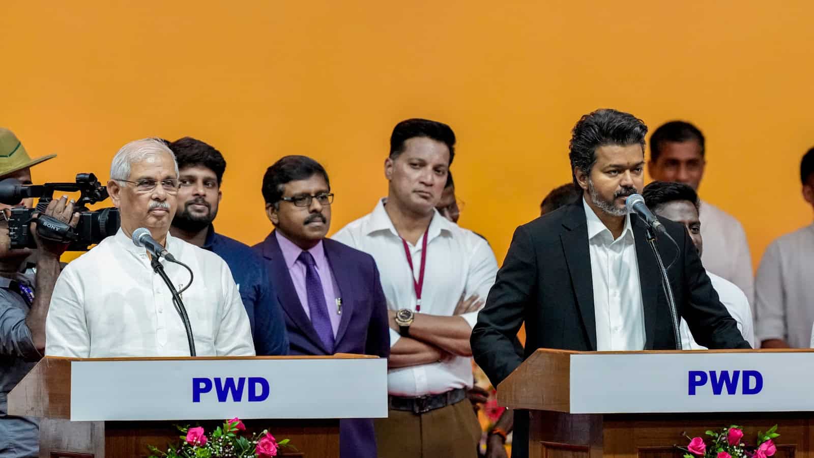 Vijay sworn in as Tamil Nadu Chief Minister, marking a new era beyond DMK-AIADMK rule.