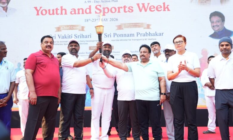 Telangana launches Youth and Sports Week to promote fitness, sports culture
