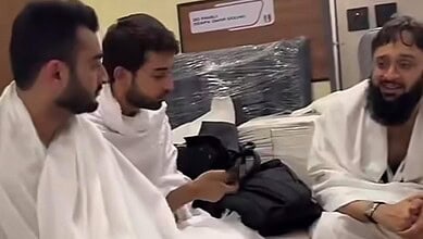 Bilal Abbas Khan during Haj 2026