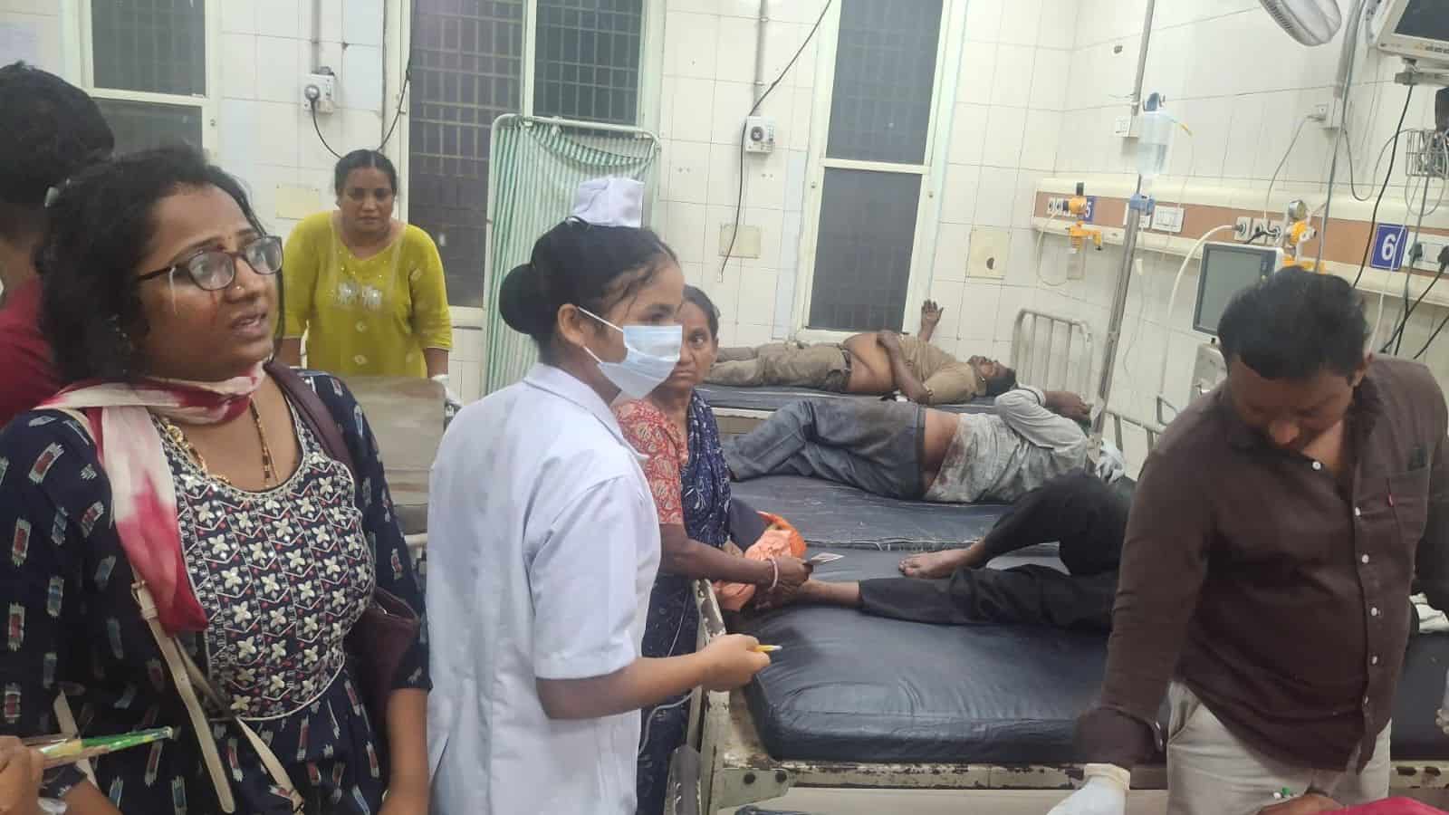 Three killed, seven injured as APSRTC bus rams stationary lorry in Visakhapatnam