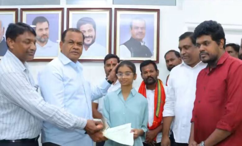 School withholds topper's certificates, Telangana minister steps in