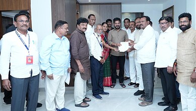 Group of community members and officials meet with the Chief Minister regarding Jawahar Nagar dump yard i.