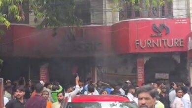 Fire at furniture shop in Hyderabad's Asifnagar, no casualties