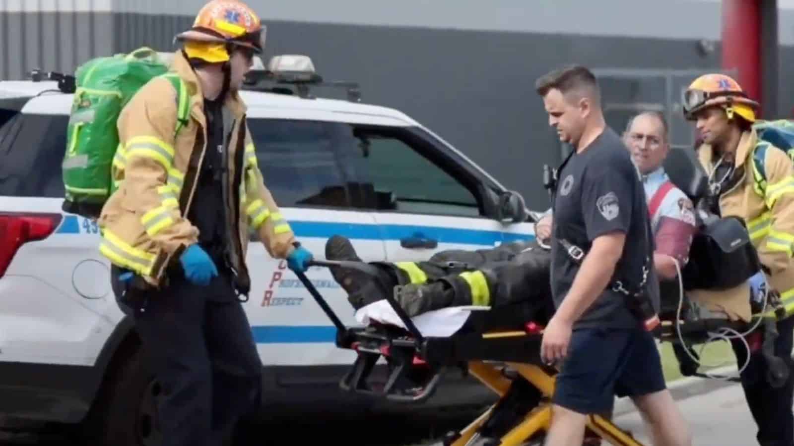 One dead, 36 injured after fire, explosions at New York City shipyard