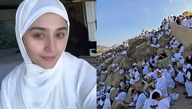 Durefishan Saleem shares Haj glimpse