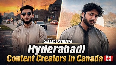 Hyderabadi content creators in Canada, showcasing their work and cultural influence in a new country.