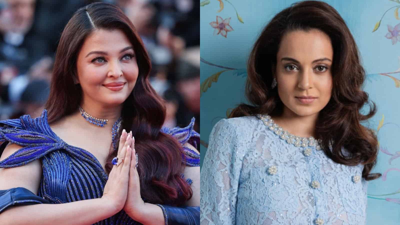 Aishwarya Rai and Kangana Ranaut