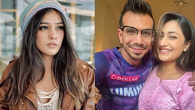 RJ Mahvash, Yuzvendra Chahal and Dhanashree Verma