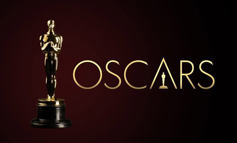 Oscars statue and logo highlighting new international film and AI eligibility rules.