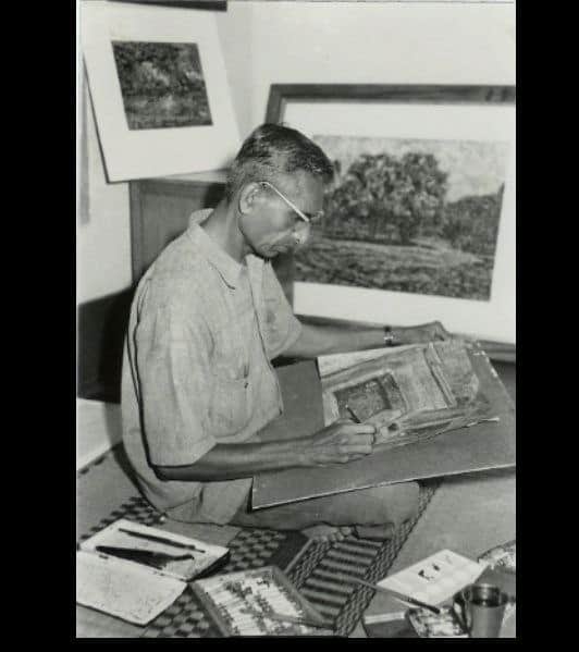 Artist Rumale Chennabasavaiah