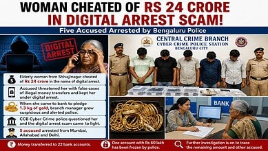 Bengaluru woman cheated of Rs 24 crore in digital arrest scam