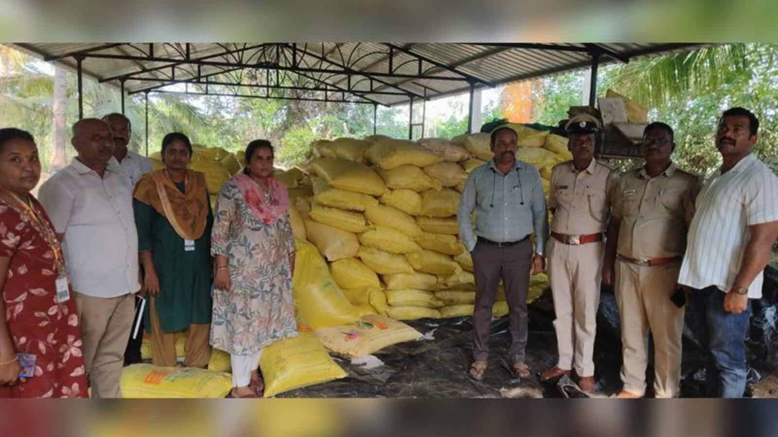 Officials seize illegally stored urea fertiliser from poultry farm near Mysuru