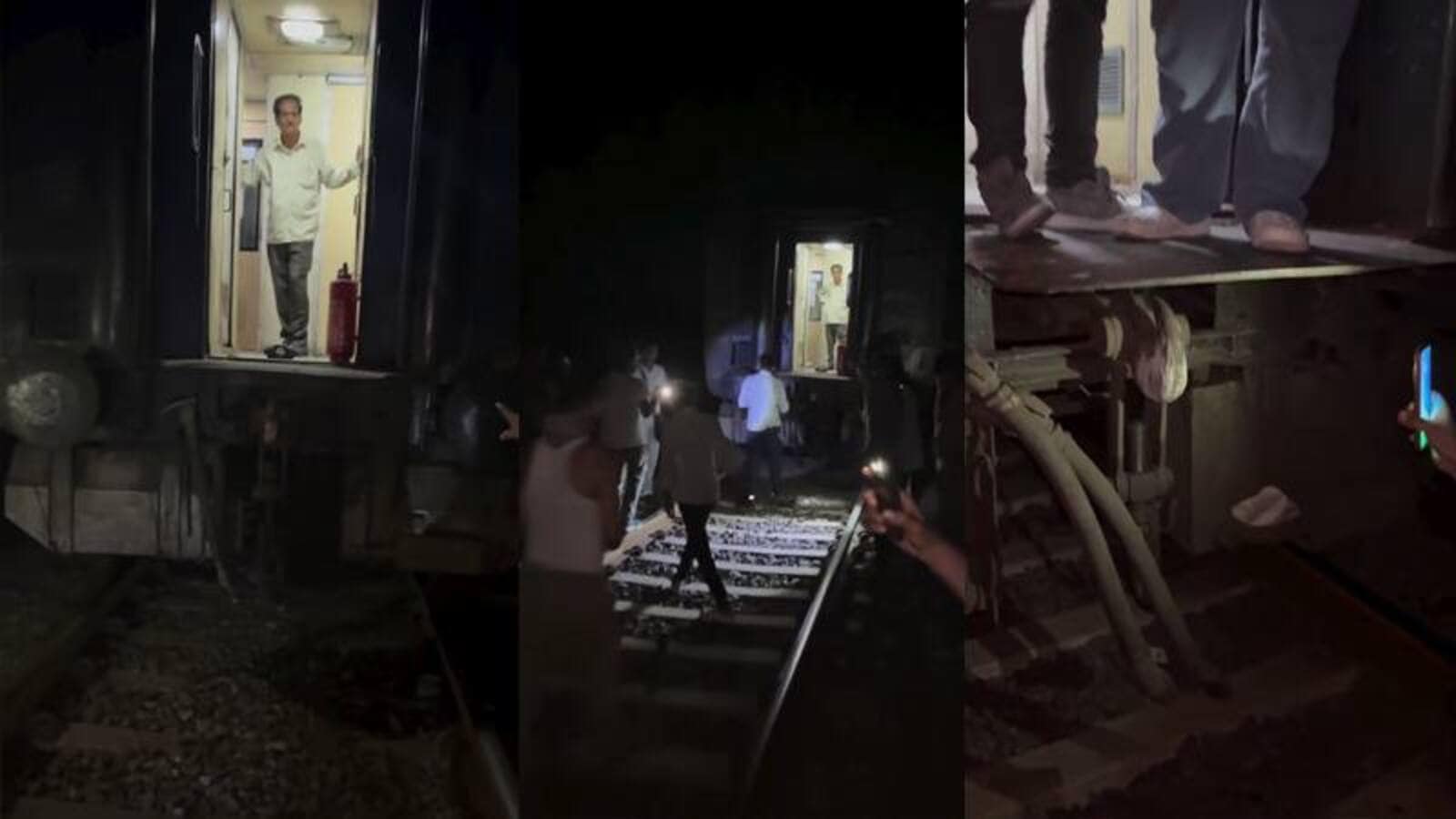 Hundreds escape tragedy after train coaches detach near Vijayawada