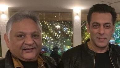 Salman Khan with his 'brother'