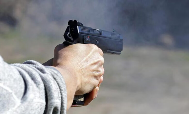 shot dead