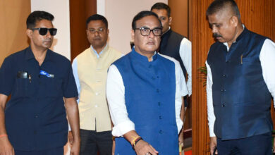 Assam Chief Minister Himanta Biswa Sarma arrives to attend the session of the 16th state Legislative Assembly, in Guwahati, Wednesday, May 27, 2026. (Source PTI)