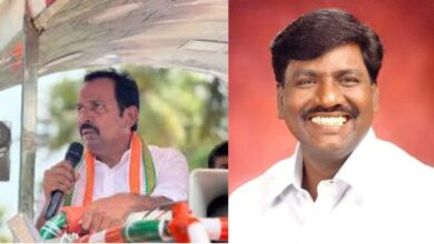 Tamil Nadu MLAs, Rajesh Kumar (left) and P Vishwanathan (right)