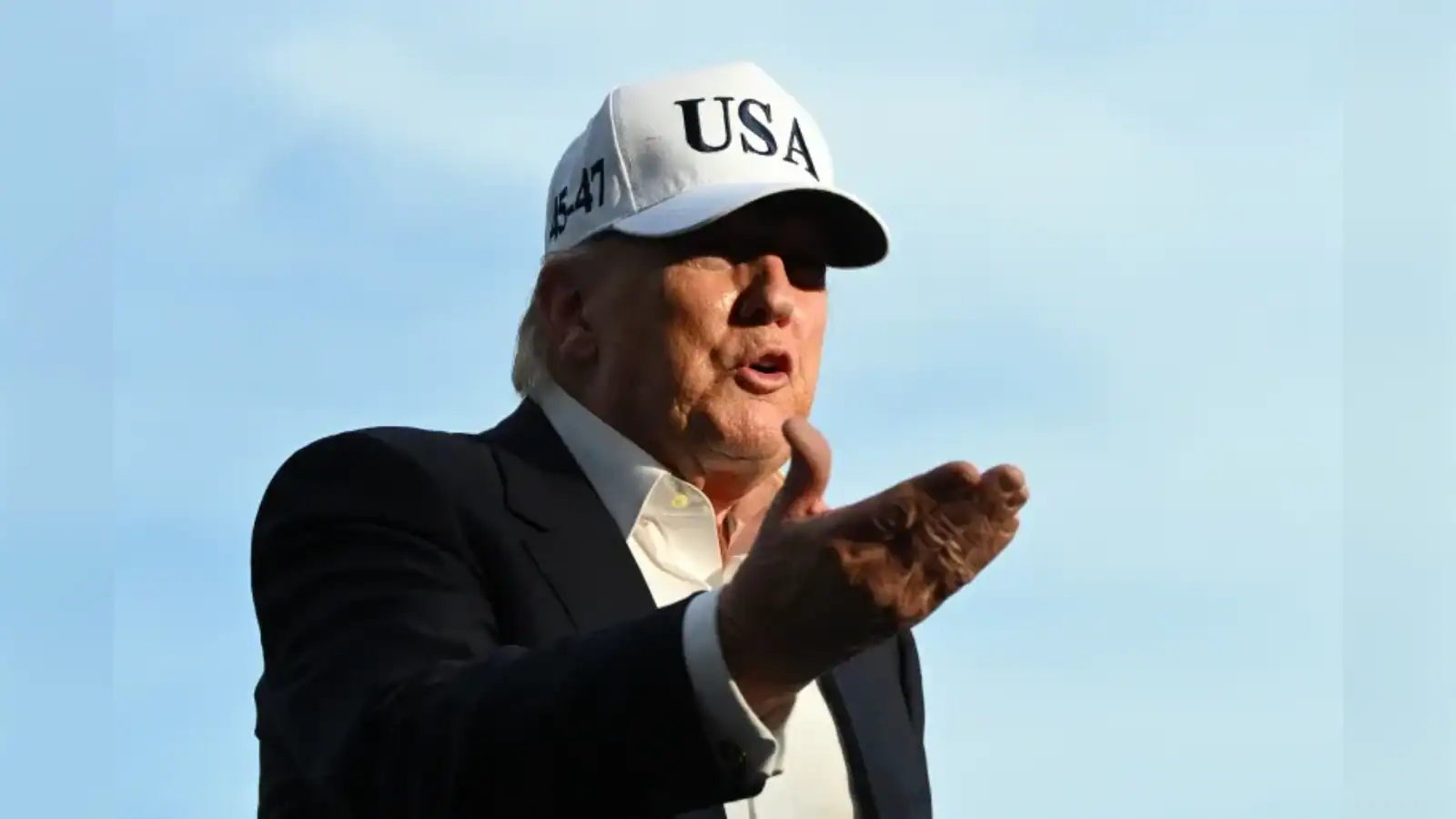 Trump in a