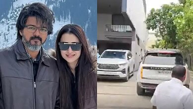Thalapathy Vijay and Trisha